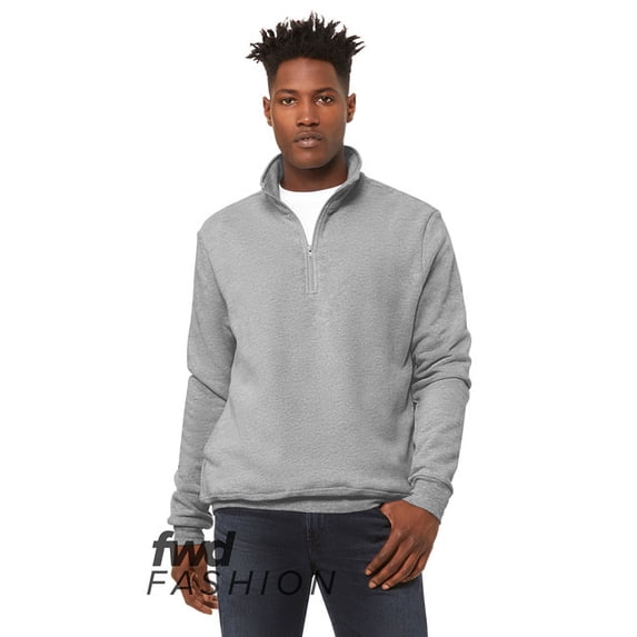 Bella + Canvas 3740C FWD Fashion Unisex Quarter Zip Pullover Fleece