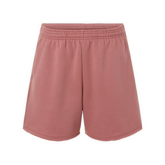 BELLA + CANVAS Women�'s Cutoff Fleece Shorts