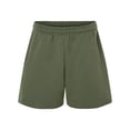 thumbnail image 1 of BELLA + CANVAS Women�'s Cutoff Fleece Shorts, 1 of 5