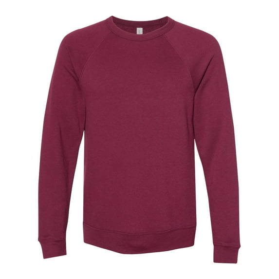Bella + Canvas 3901 Unisex Sponge Fleece Crewneck Sweatshirt (2 PACK)