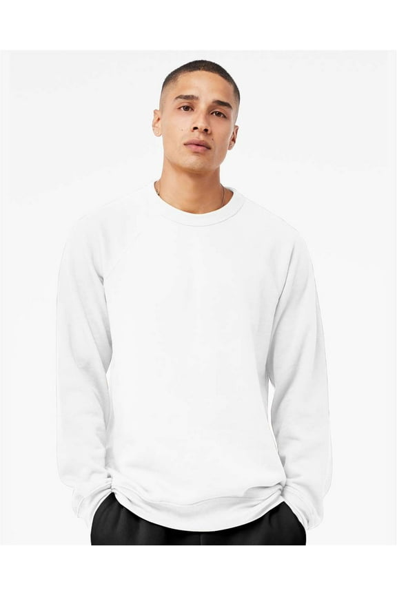 BELLA + CANVAS Sponge Fleece Raglan Crewneck Sweatshirt