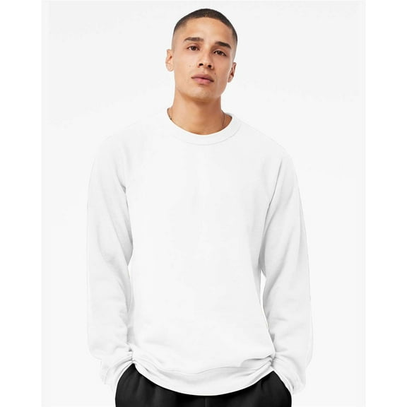 BELLA + CANVAS Sponge Fleece Raglan Crewneck Sweatshirt