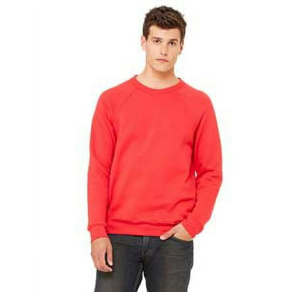 BELLA + CANVAS Sponge Fleece Raglan Crewneck Sweatshirt