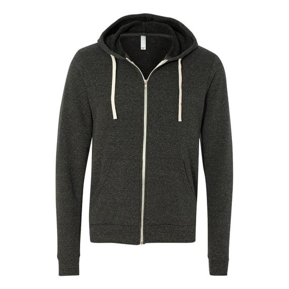 Bella + Canvas 3909 Unisex Triblend Sponge Fleece Full-Zip Hoodie