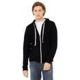 thumbnail image 1 of Bella + Canvas 3909 Unisex Triblend Sponge Fleece Full-Zip Hoodie, 1 of 2