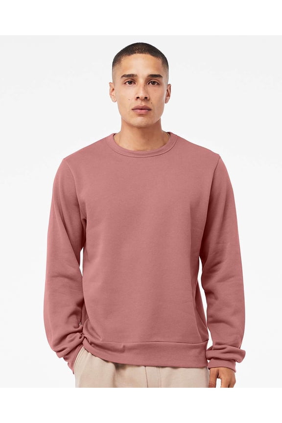 BELLA + CANVAS Unisex Sponge Fleece Classic Crewneck Sweatshirt