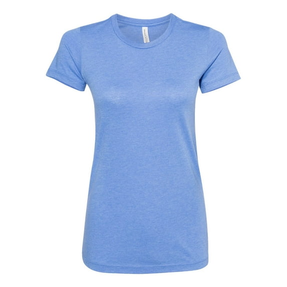 Bella Canvas 6004 Womens The Favorite T Shirt, HTHR COLUM BLU, M