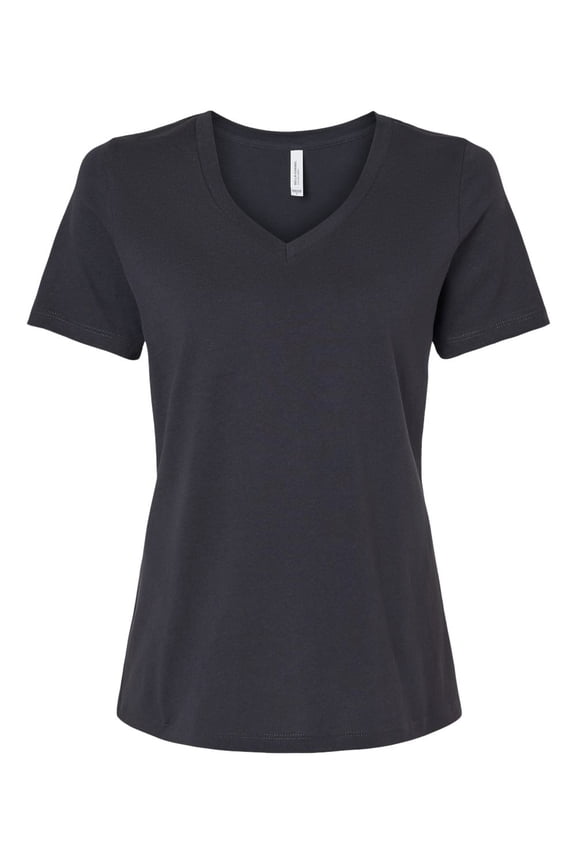 Bella + Canvas 6405 Ladies' Relaxed Jersey Short-Sleeve V-Neck T-Shirt