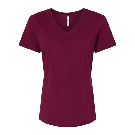 Bella   Canvas 6405 Ladies' Relaxed Jersey Short-Sleeve V-Neck T-Shirt
