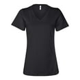 thumbnail image 1 of BELLA + CANVAS Women’s Relaxed Jersey V-Neck Tee, 1 of 1