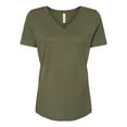 thumbnail image 1 of Bella + Canvas 6405 Ladies' Relaxed Jersey Short-Sleeve V-Neck T-Shirt, 1 of 1