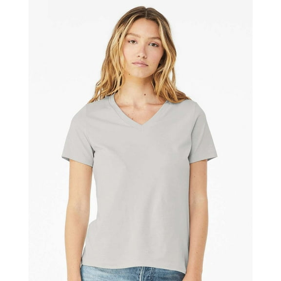 Bella Canvas 6405 Ladies' Relaxed Jersey V-Neck T-Shirt