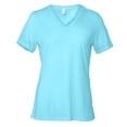 thumbnail image 1 of Bella + Canvas 6405 Ladies Relaxed Jersey V-Neck T-Shirt, 1 of 4