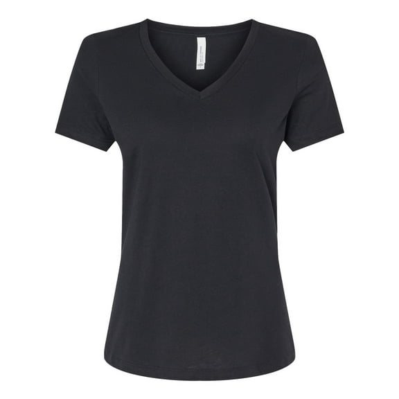 Bella + Canvas 6405CVC Ladies Relaxed Heather CVC Jersey V-Neck T-Shirt