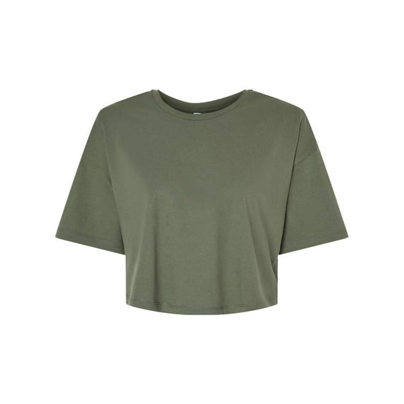 Bella + Canvas 6482 Ladies' Jersey Cropped T-Shirt