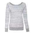 thumbnail image 1 of Bella + Canvas 7501 Ladies' Sponge Fleece Wide Neck Sweatshirt, 1 of 1