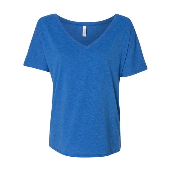 Bella + Canvas 8815 Ladies' Slouchy V-Neck T-Shirt (2 PACK)