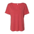 thumbnail image 1 of Bella + Canvas 8815 Ladies' Slouchy V-Neck T-Shirt, 1 of 1
