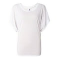 thumbnail image 1 of Bella + Canvas 8821 Ladies Flowy Draped Sleeve Dolman T-Shirt, 1 of 5