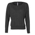thumbnail image 1 of Bella + Canvas 8850 Ladies' Flowy Long-Sleeve Off Shoulder T-Shirt (2 PACK), 1 of 1