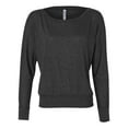 thumbnail image 1 of Bella + Canvas 8850 Ladies' Flowy Long-Sleeve Off Shoulder T-Shirt, 1 of 1