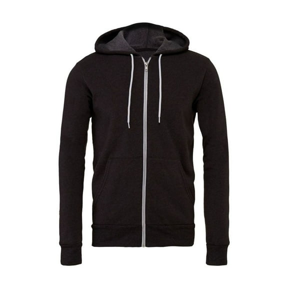 Bella   Canvas  Adult Fleece Full Zip Hoodie