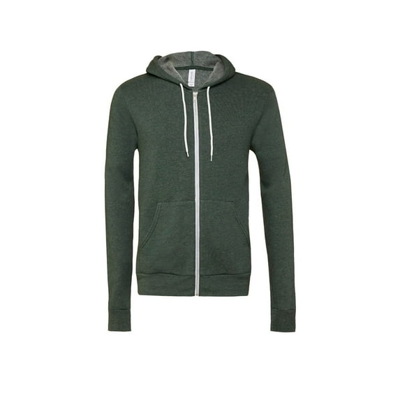 Bella + Canvas Adult Fleece Full Zip Hoodie