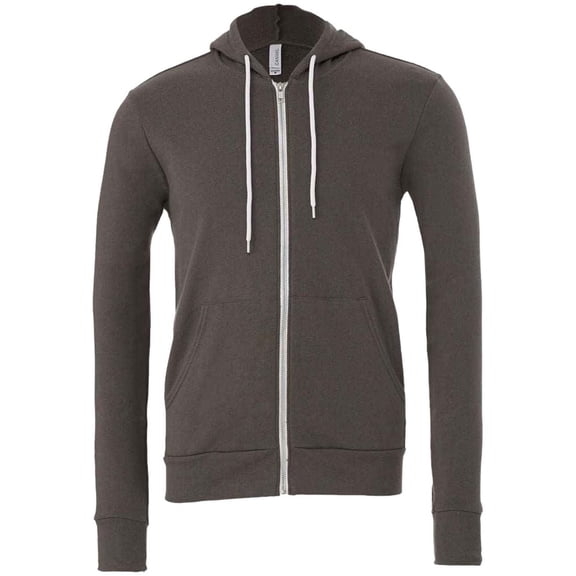 Bella   Canvas  Adult Fleece Full Zip Hoodie