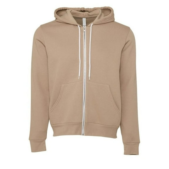 Bella   Canvas  Adult Fleece Full Zip Hoodie
