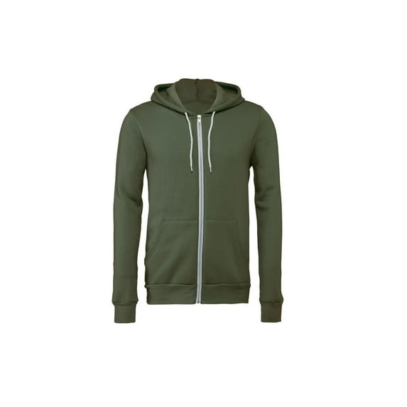 Bella + Canvas Adult Fleece Full Zip Hoodie