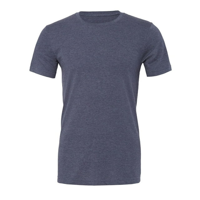 Bella + Canvas Adults  Heather CVC T-Shirt