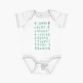 thumbnail image 1 of Bella Canvas All The Ghosts Short Sleeve Baby One-Piece Newborn Gender Neutral Outfit, Baby Boy Or Girl Bodysuit, Birrthday Gifts, 1 of 3