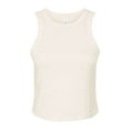 thumbnail image 1 of Bella & Canvas B04006246 Women Micro Rib Racer Tank Top, Solid Natural Blend - Extra Large, 1 of 3
