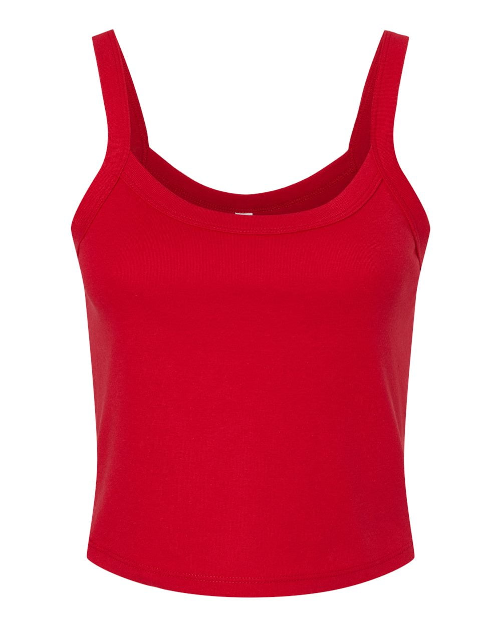 BELLA + CANVAS Women 's Micro Rib Spaghetti Strap Tank