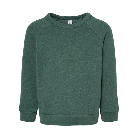 BELLA + CANVAS Toddler Sponge Fleece Raglan Sweatshirt