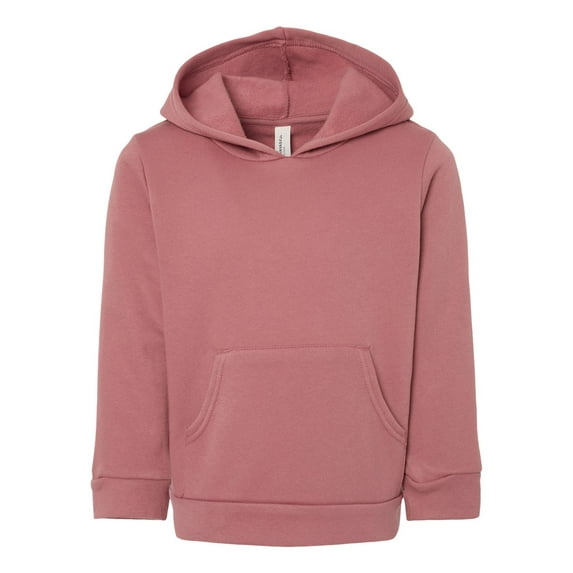Bella + Canvas 3719T Toddler Sponge Fleece Pullover Hooded Sweatshirt
