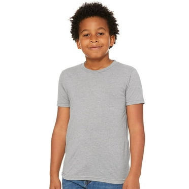 Bella & Canvas B13906244 Youth Tri-Blend T-Shirt, Oatmeal Triblend - Medium