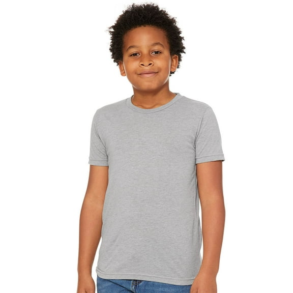 Bella & Canvas B13906244 Youth Tri-Blend T-Shirt, Oatmeal Triblend - Medium