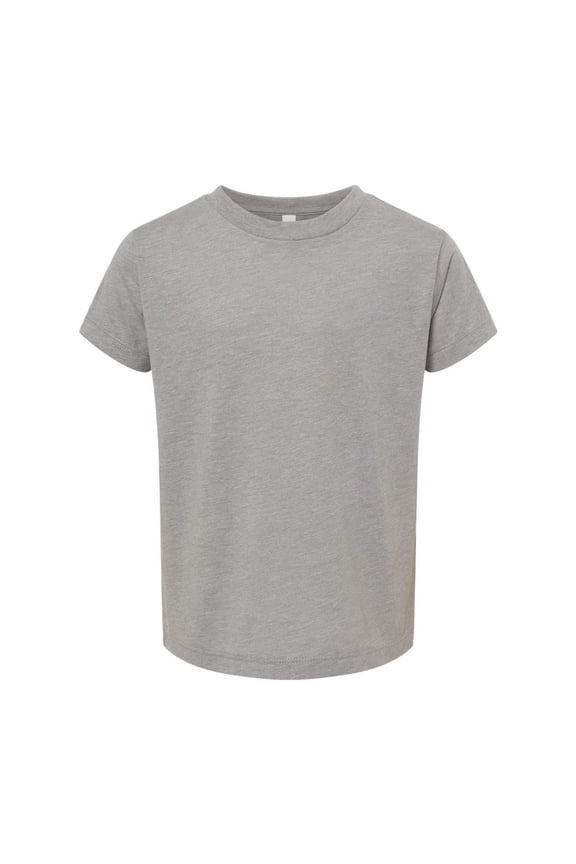 Bella & Canvas B14006094 Toddler Tri-Blend T-Shirt, Athletic Grey Triblend - Size 4T