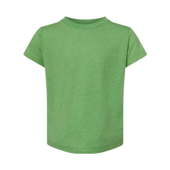 Bella & Canvas B14006542 Toddler Tri-Blend T-Shirt, Green Triblend - Size 2T