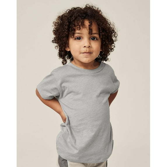 Bella & Canvas B14006752 Toddler Tri-Blend T-Shirt, True Royal Triblend - Size 2T