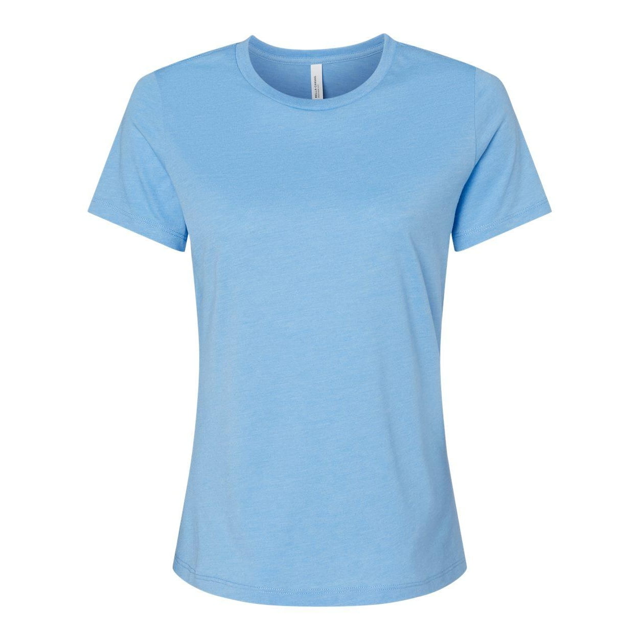 Bella & Canvas B20506186 Women Relaxed Fit Heather CVC T-Shirt, Heather ...