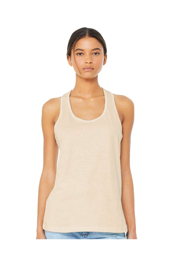 BELLA + CANVAS Women�'s Jersey Racerback Tank