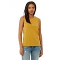 thumbnail image 1 of BELLA + CANVAS - Women's Jersey Muscle Tank - 6003 - Heather Mustard - Size: XL, 1 of 4