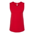 thumbnail image 1 of BELLA + CANVAS - Women's Jersey Muscle Tank - 6003 - Red - Size: M, 1 of 5