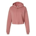 thumbnail image 1 of BELLA + CANVAS Women�'s Crop Fleece Hoodie, 1 of 3