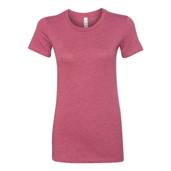 Bella-Canvas B6004 Womens The Favorite Tee - Heather Raspberry- Small
