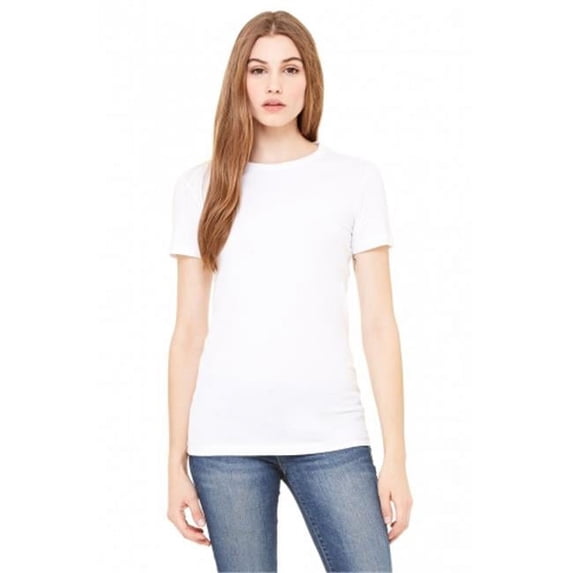 Bella-Canvas B6004 Womens The Favorite Tee - White - 2X