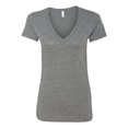 thumbnail image 1 of Bella + Canvas B6035 Ladies' Jersey Short-Sleeve Deep V-Neck T-Shirt, 1 of 1
