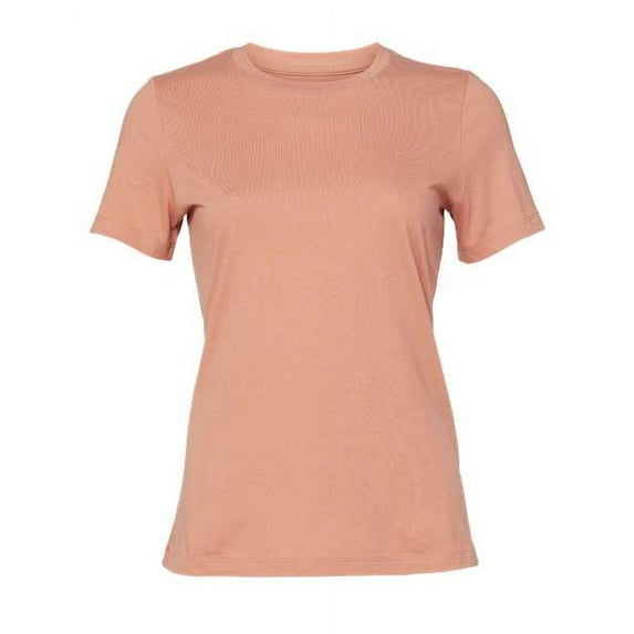Bella & Canvas B86906183 Women Relaxed Jersey T-Shirt, Terracotta - Small